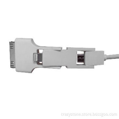3-in-1 USB cable for iPhone 5, iPhone 4/4s and micro USB